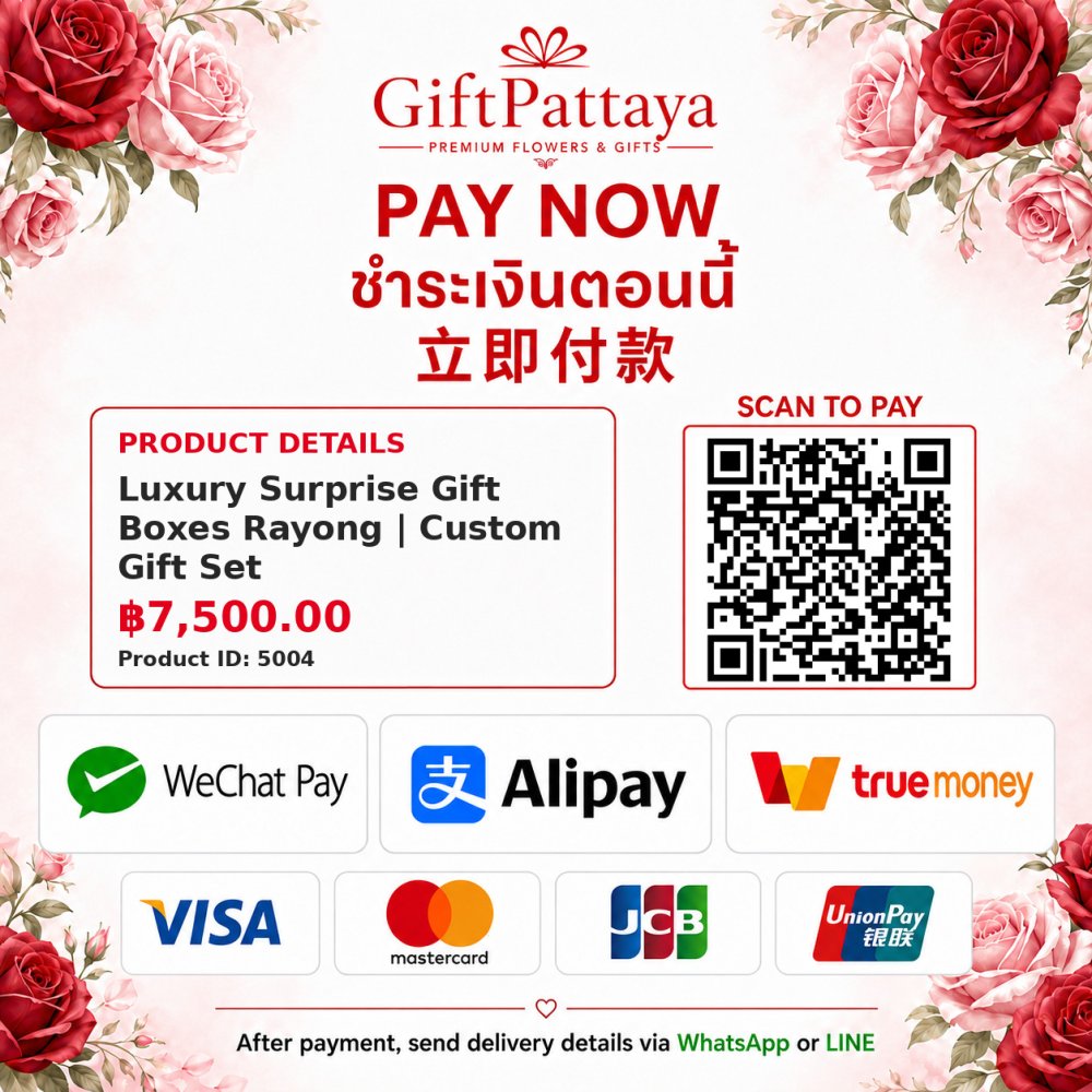 Pay Luxury Surprise Gift Boxes Rayong | Custom Gift Set with Pay.sn - GiftPattaya