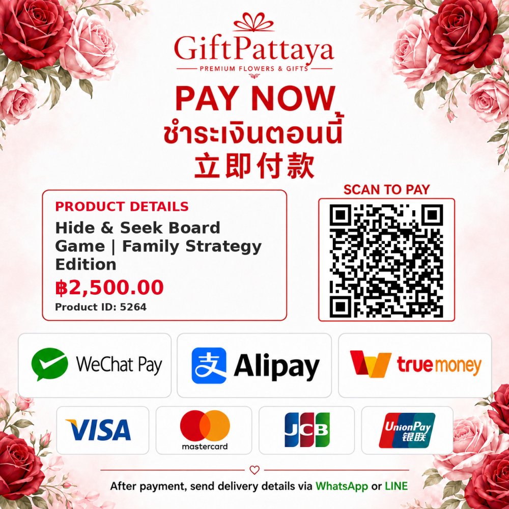 Pay Hide & Seek Board Game | Family Strategy Edition with Pay.sn - GiftPattaya