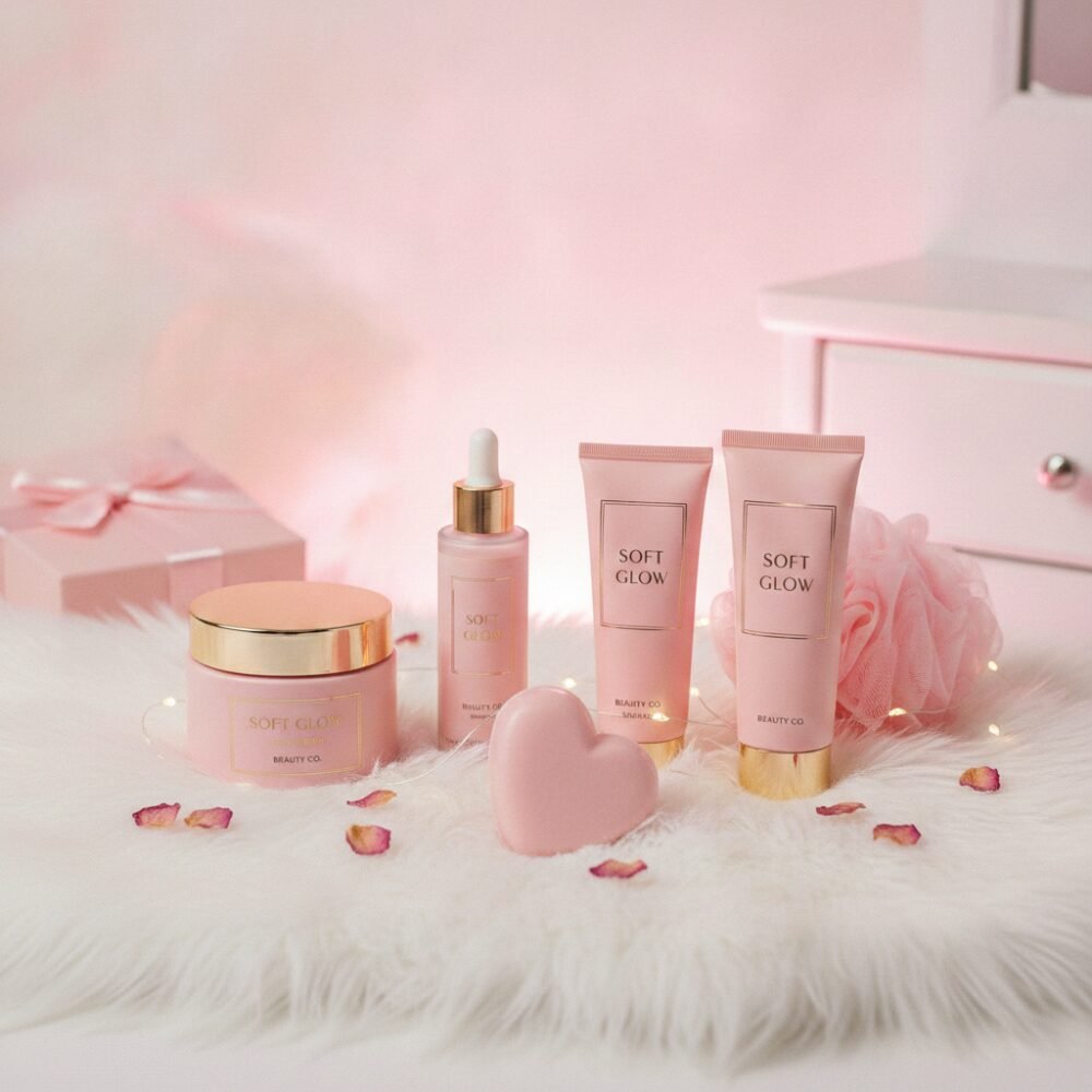 Pink Soft Glow Gift Set