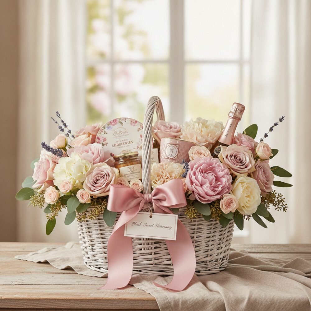 Blush Sweet Harmony Basket