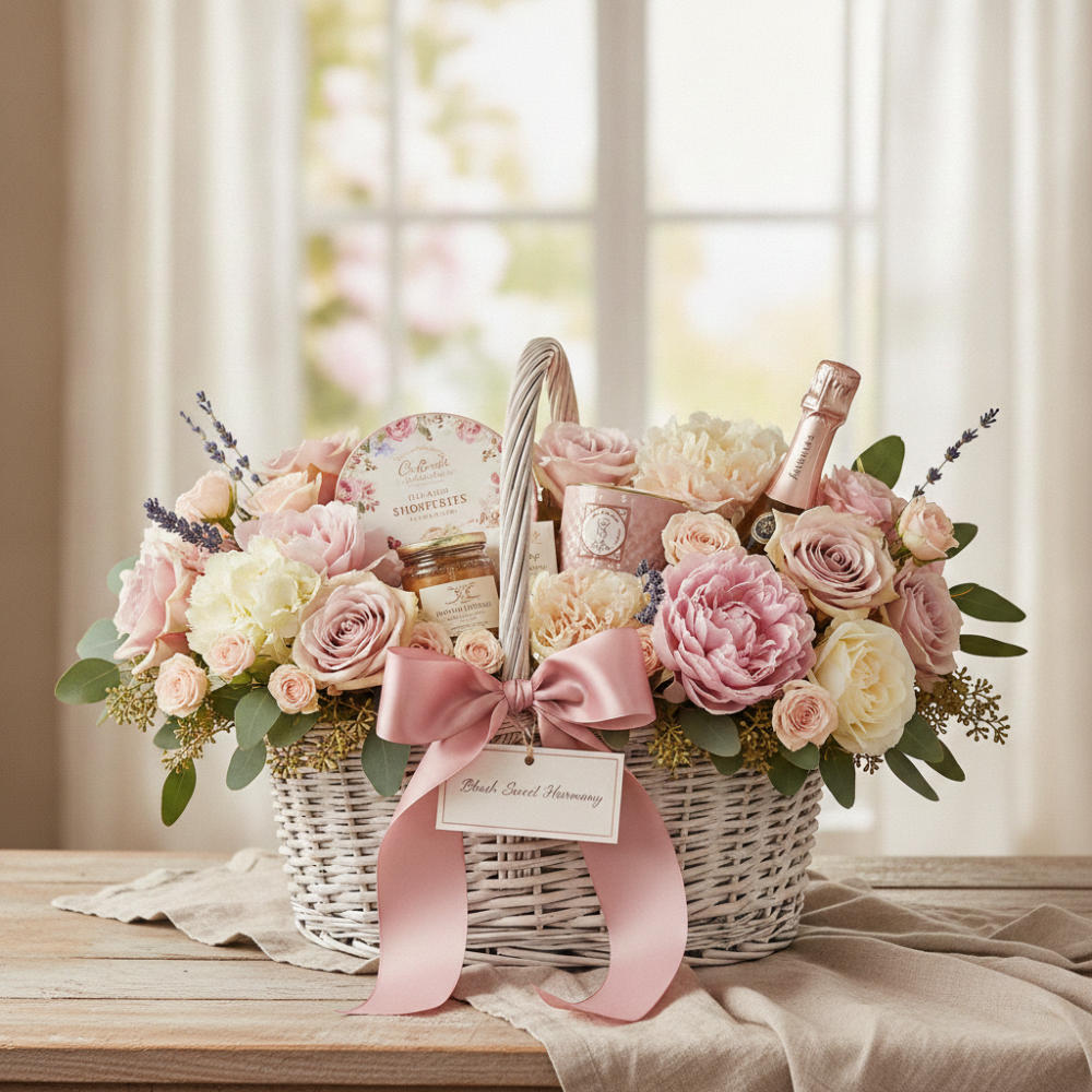 Blush Sweet Harmony Basket