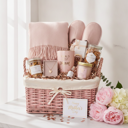 Blush Pink Mother's Day Gift Hamper | Luxury Gift Set