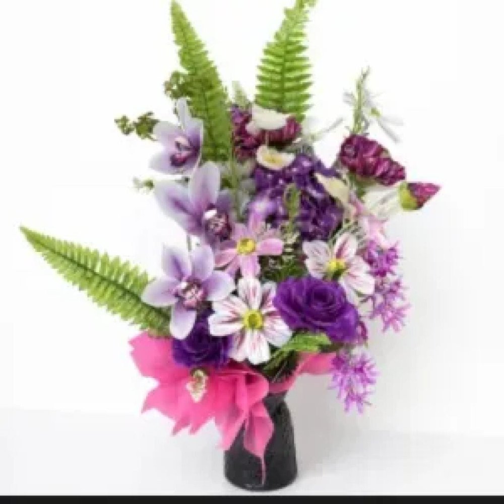 No 38 แจกันดอกไม้แประดิษฐ์ artificial flower in vase