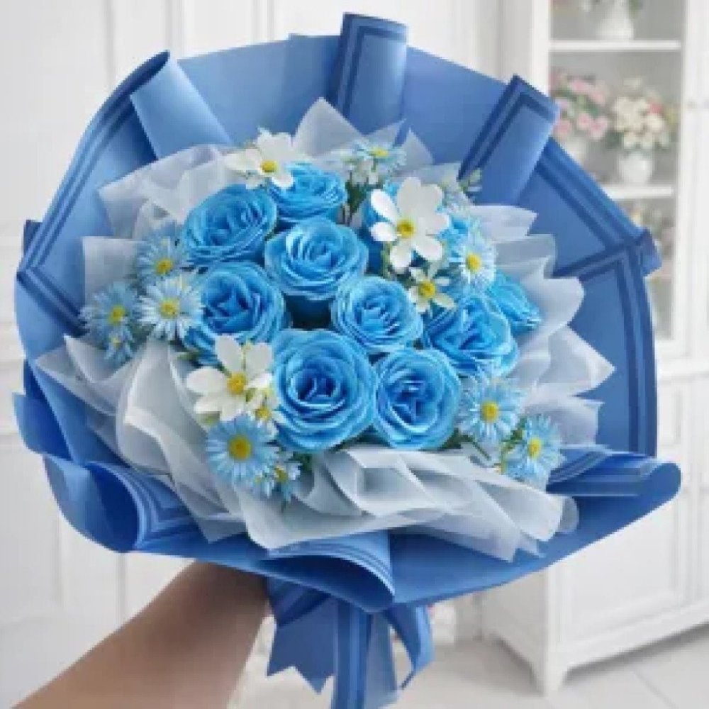 08 ช่อดอกไม้ประดิษฐ์ artificial flowers bouquet