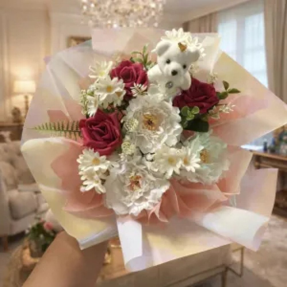 No. 06 | Artificial Flower Bouquet – ช่อดอกไม้ประดิษฐ์