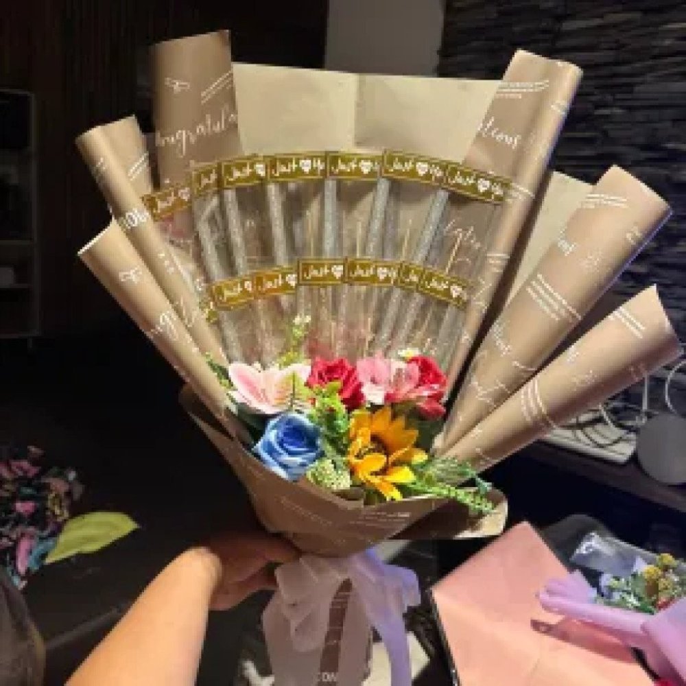 No 52 ช่อใส่เงินสด 13pc for put money bouquet