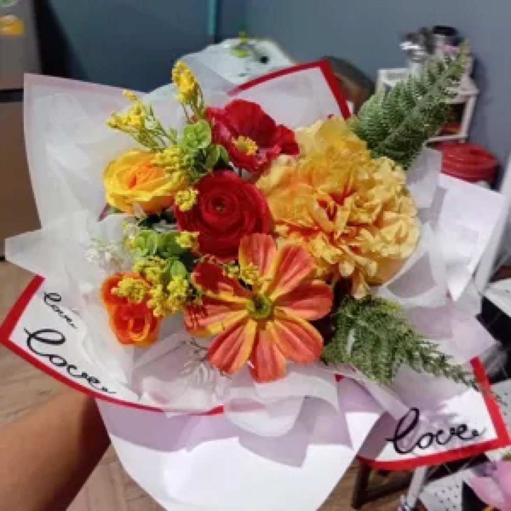 5 ดอกไม้ประดิษฐ์ artificial flowers