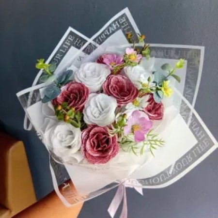 0120 ช่อดอกไม้ประดิษฐ์ artificial flowers