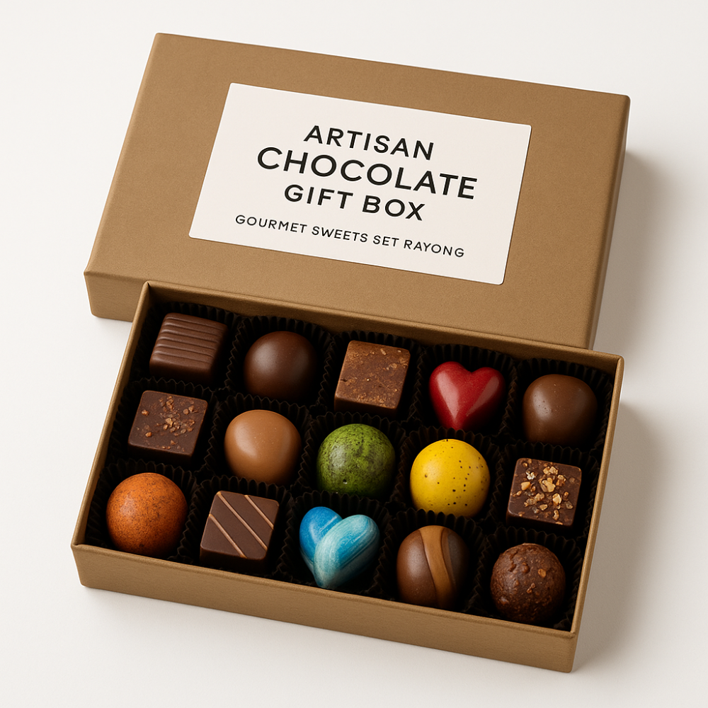 Gourmet Chokladpresentbox - Artisan Sweets Set Rayong