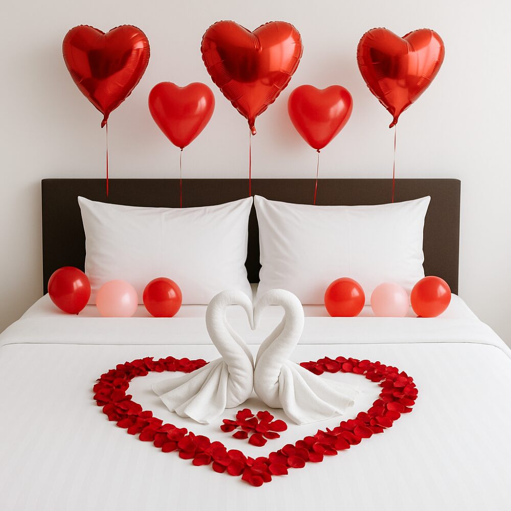 Hotelrom Overraskelsesdekorasjonssett | Rayong Service