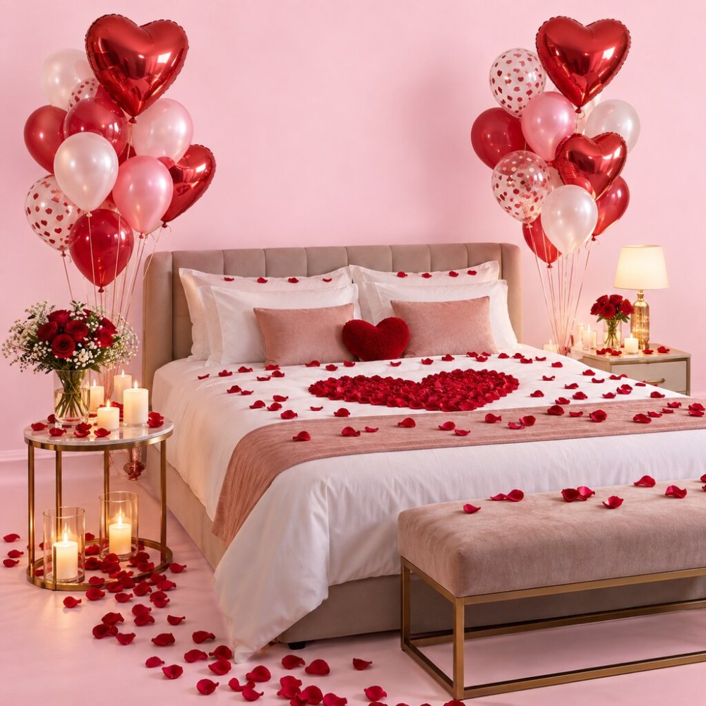 Romantic Hotel Room Decoration Surprise - Rayong Deluxe