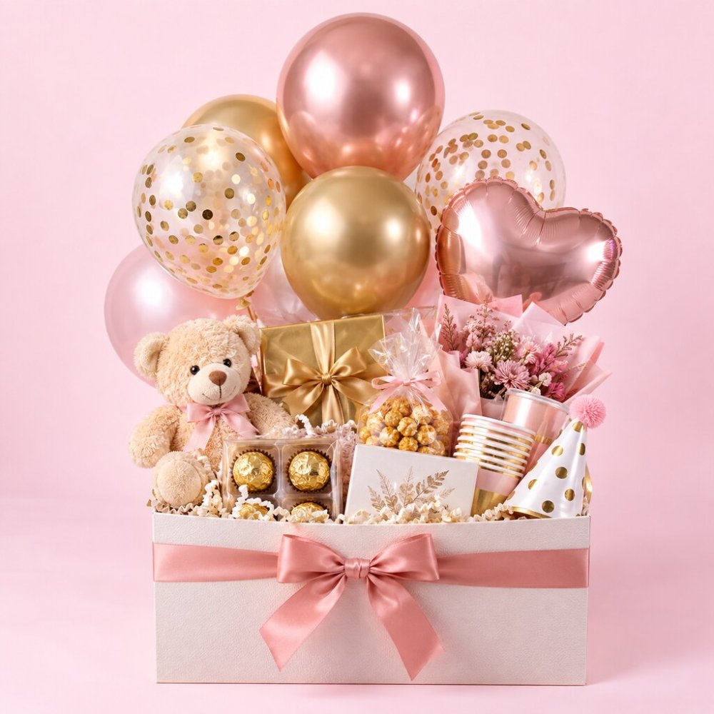 Celebration Balloon Gift Hamper Set | Rayong Party Kit
