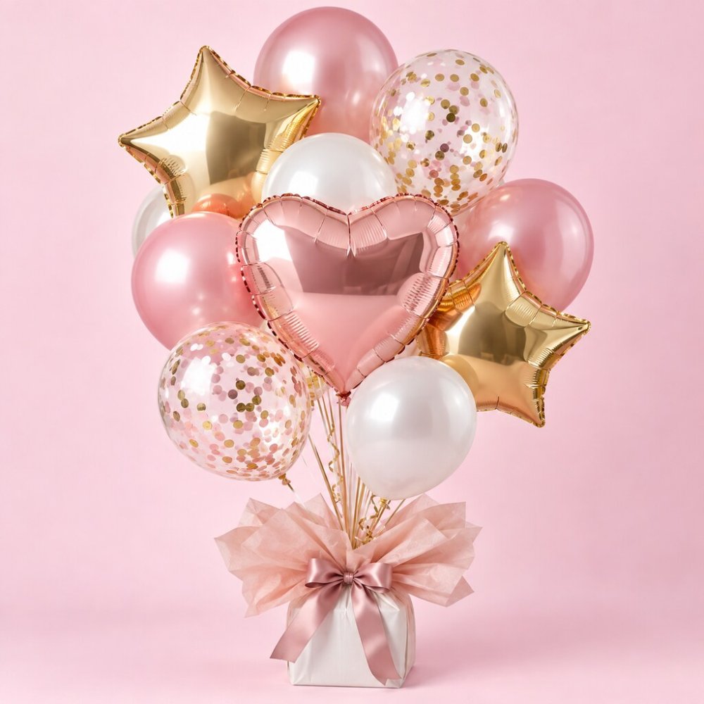 Custom Balloon Bouquet Gift Set | Celebration Decoration - Home #4985