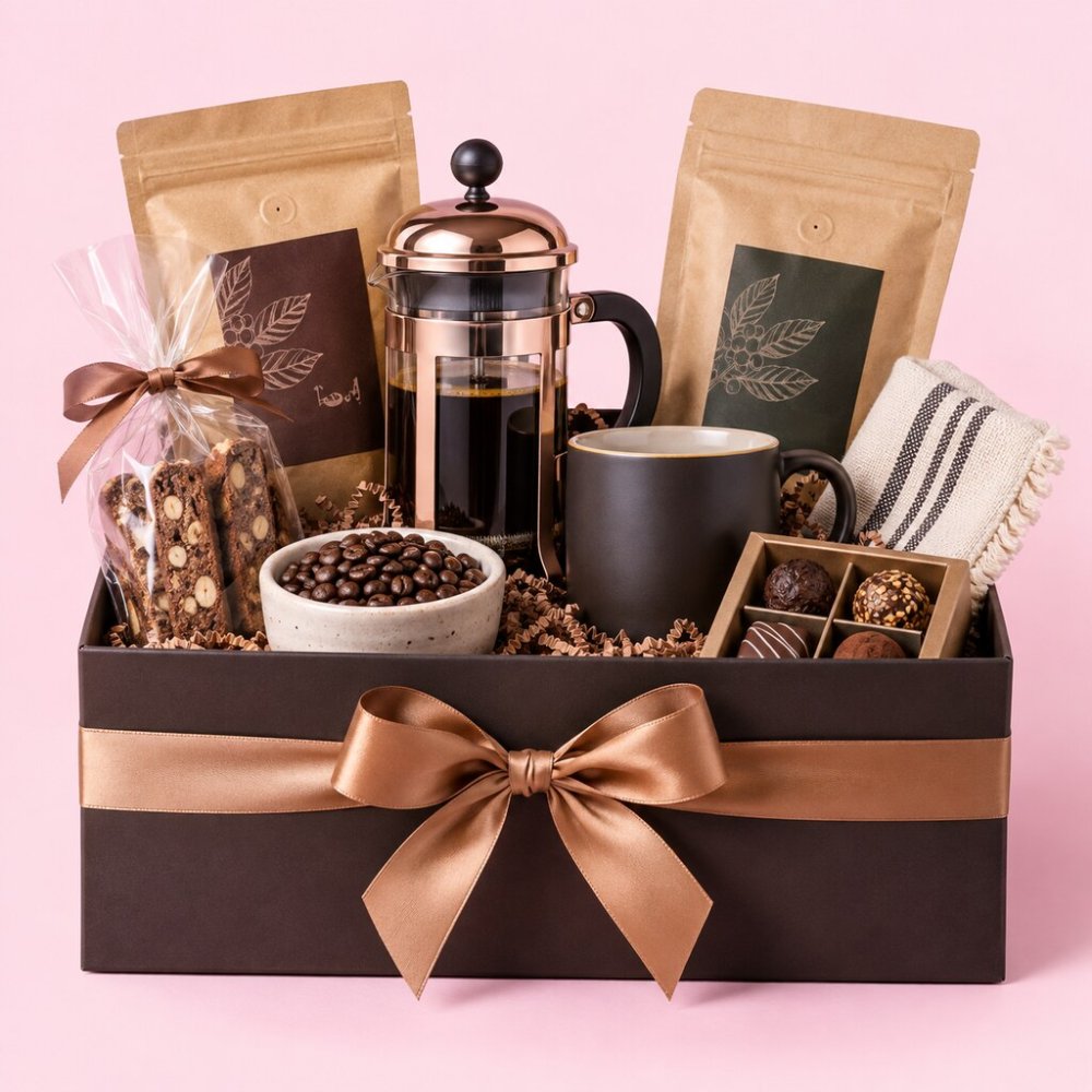Coffee Indulgence Luxury Gift Set | Gourmet Coffee Kit