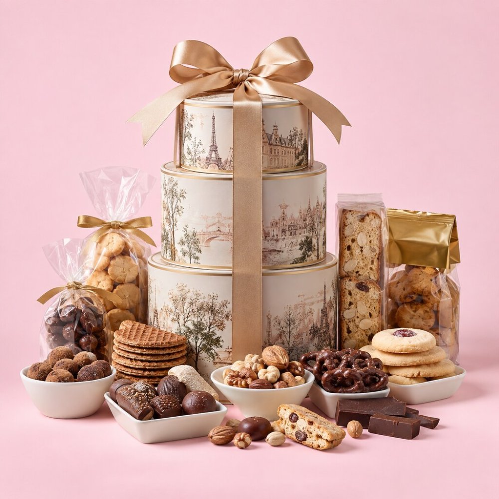 European Premium Treats Tower | European Premium Snack Gift Set