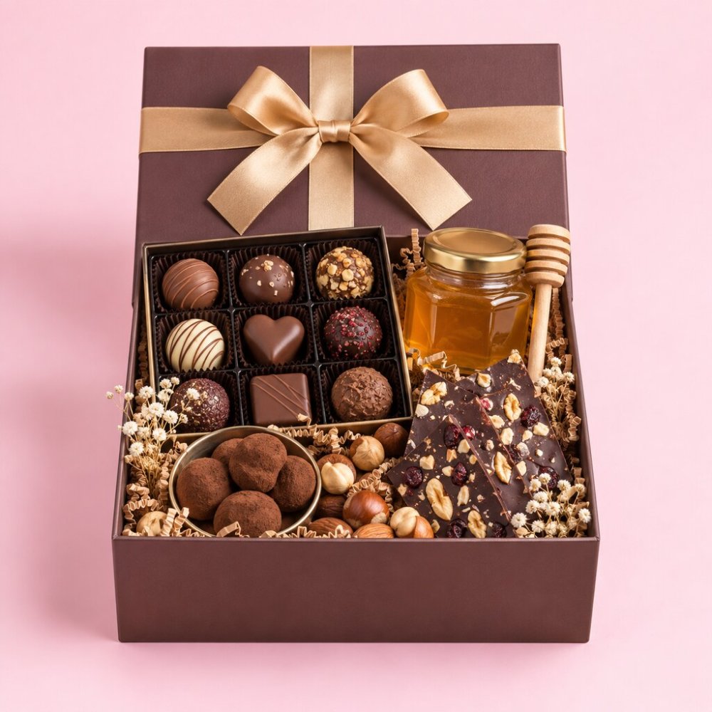 Luxury Chocolate & Honey Gift Box | Gourmet Confectionery