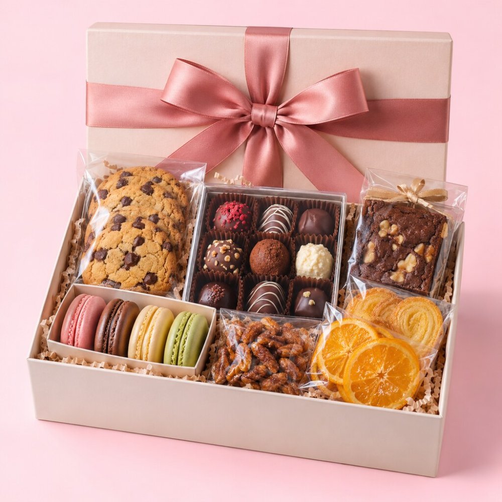 Premium Dessert Lovers Gift Box | Gourmet Sweets Set