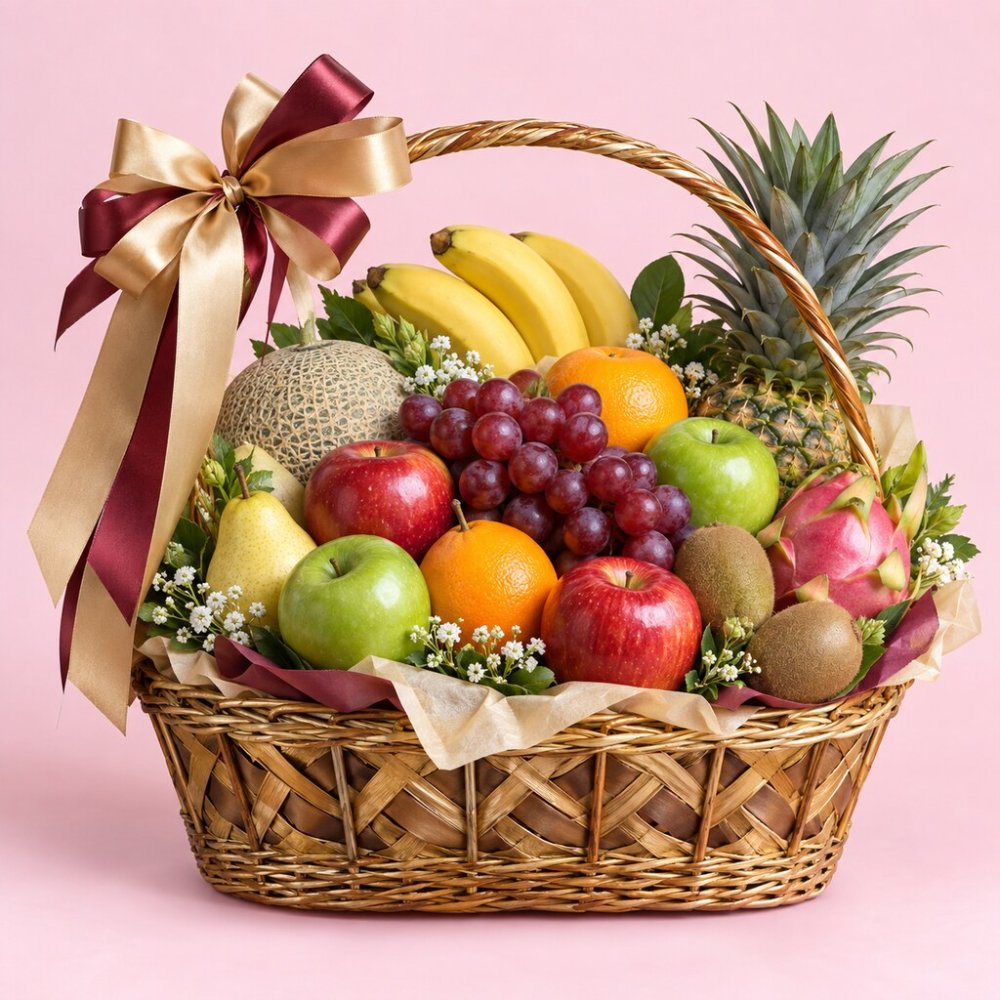 Celebration Gift Basket | Royal Orchard Fruit Set - Home - REF-5604
