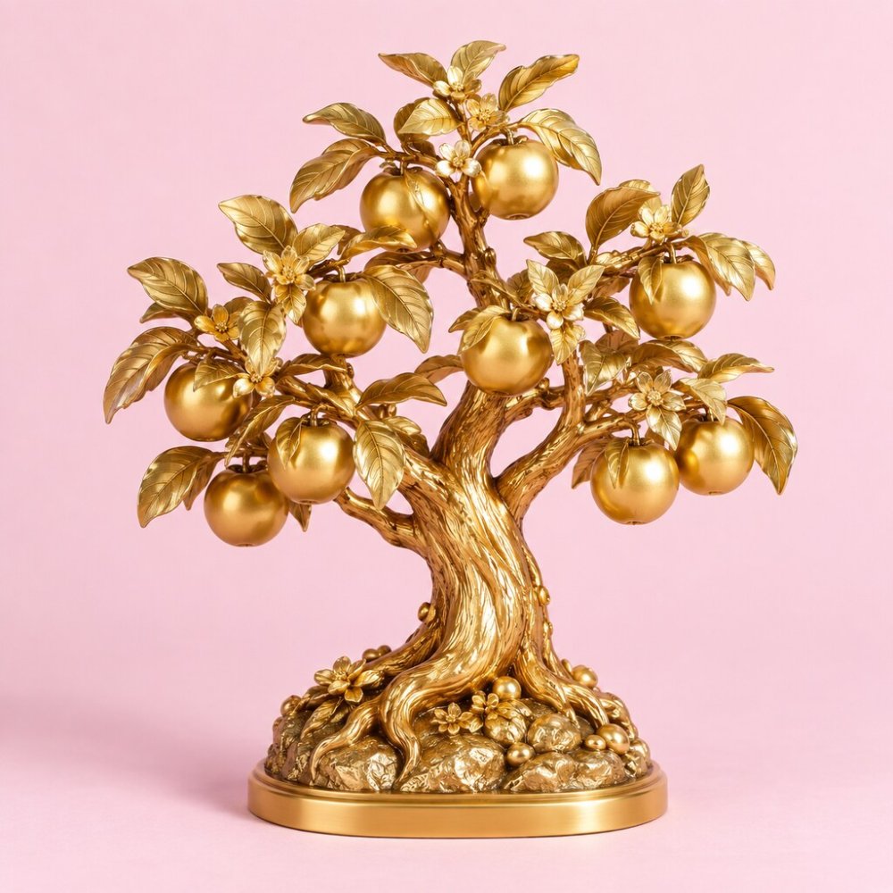 Orchard Gold Edition Imported Statue | Luxury Collectible - Home #5686