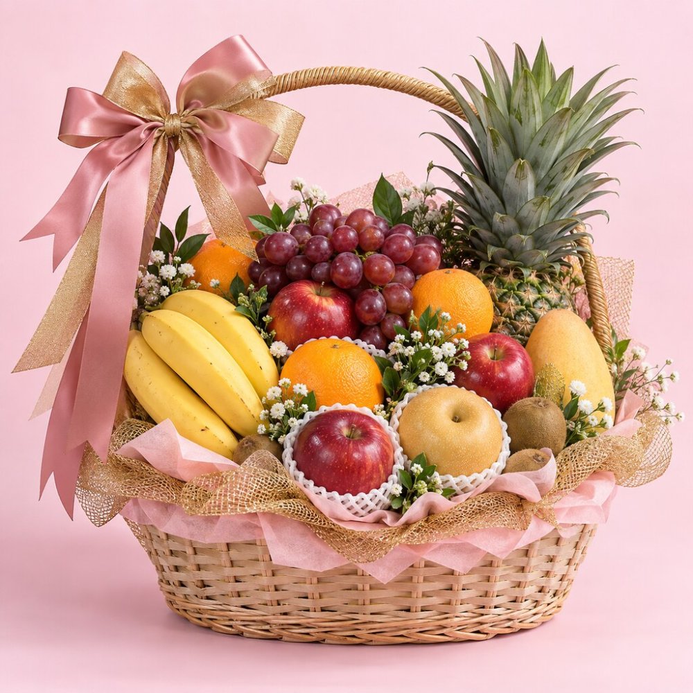 Celebration Gift Basket | Royal Orchard Fruit Set - Home - REF-5704