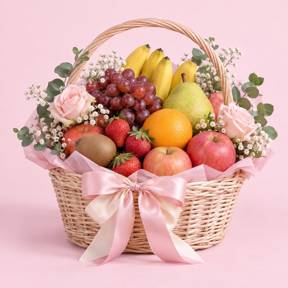 Fruit Basketttttttttttttttttttttttttttttttttttttttttttttttttttttttttttttttttt | Pastel Romance Gift Set - Decorative