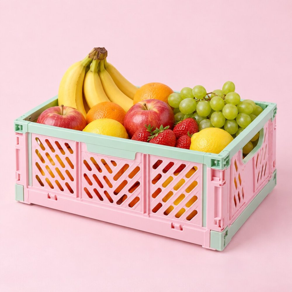 Fruit Crate Storage Box | Pastel Sweet Edition - Organizer