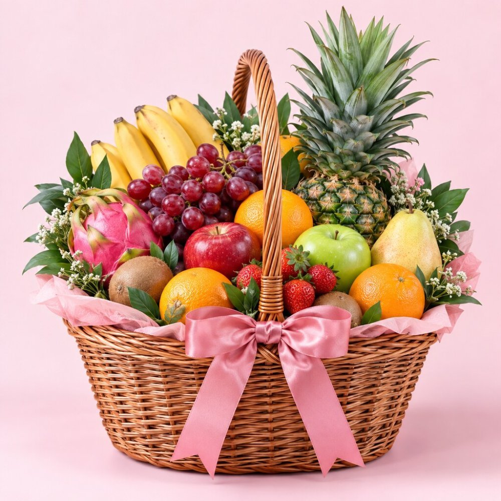 Fruit Basketttttttttttttttttttttttttttttttttttttttttttttttttttttttttttttttttt | Mixed Fruit Harmony Gift Set - Home