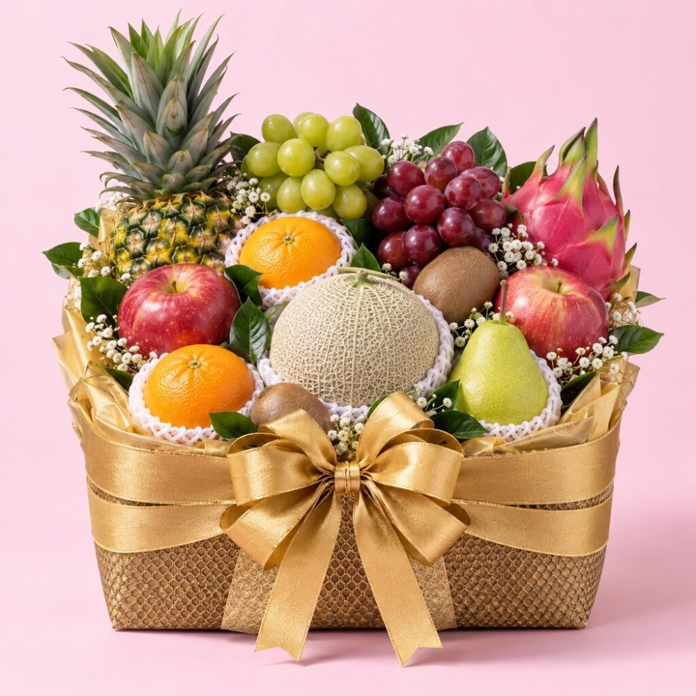 Fruit Set | Imported Gold Ribbon Fruit Set