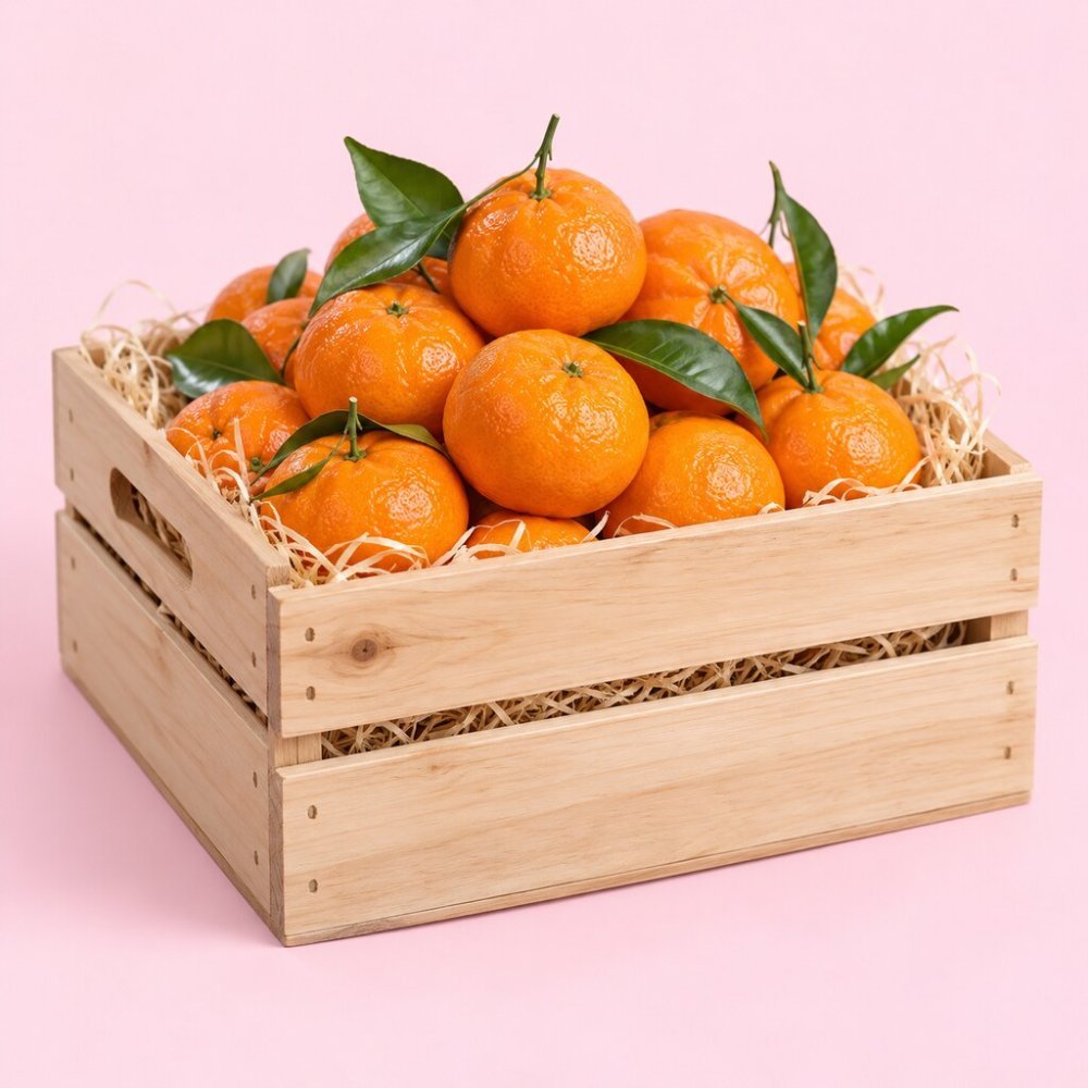 Fruit Crate | Imperial Mandarin - Wooden Storage Box
