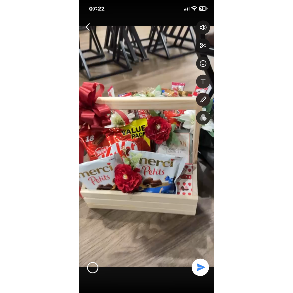 CHOCOLATE BASKET SET 01 | هدايا الشوكولاتة اللذيذة