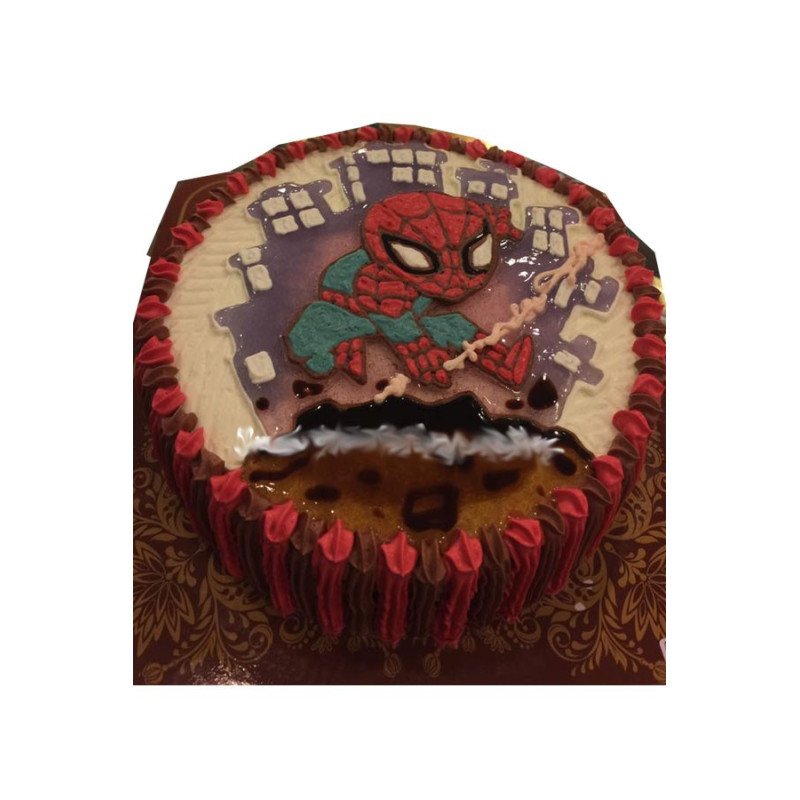 cake spiderman