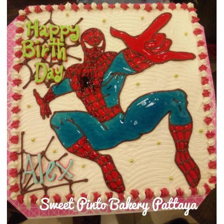 cake spiderman