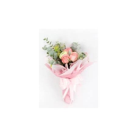 Mixed Roses Bouquet – Elegant Pink & White Gift in Pattaya Mixed Roses Bouquet – Elegant Pink & White Gift in Pattaya