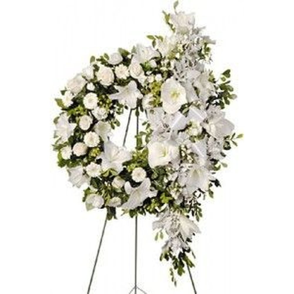 Sympathy Flowers Wreath 10