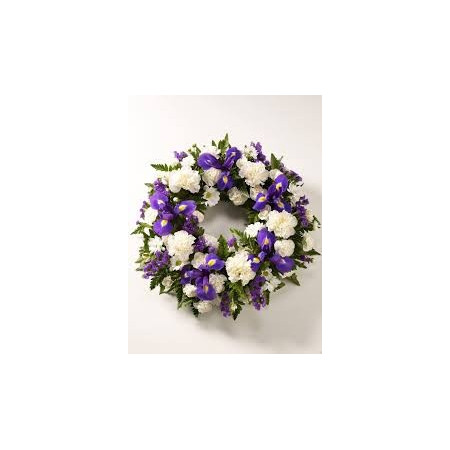 Sympathy Flowers Wreath 19