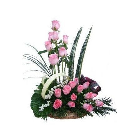 BASKET OF FLOWERS 12