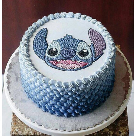  Stitch Cartoon Cake 750 Gram | Fun Character Design Cakes - Foto 1