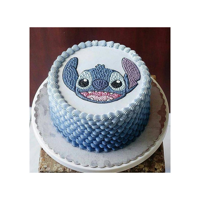  Stitch Cartoon Cake 750 Gram | Fun Character Design Cakes - Foto 1