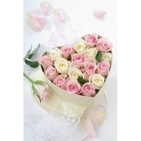 ROSE IN BOX - 1 ROSE IN BOX | ของขวัญวันวาเลนไทน์ | ช้อปตอนนี้