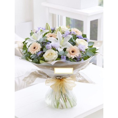 Pastel Elegance Bouquet – Timeless Floral Arrangement Bouquet of Flowers - Foto 1