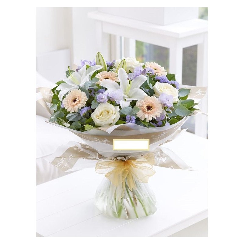  Pastel Elegance Bouquet – Timeless Floral Arrangement Bouquet of Flowers - Foto 1