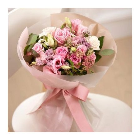 Pastel Grace Bouquet – Elegance in Soft Tones Pastel Grace Bouquet – Elegance in Soft Tones