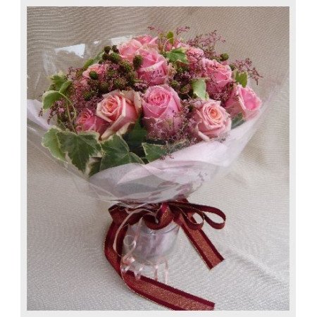 Romantic Rose Charm Bouquet of Flowers | Fresh Flowers Online Romantic Rose Charm