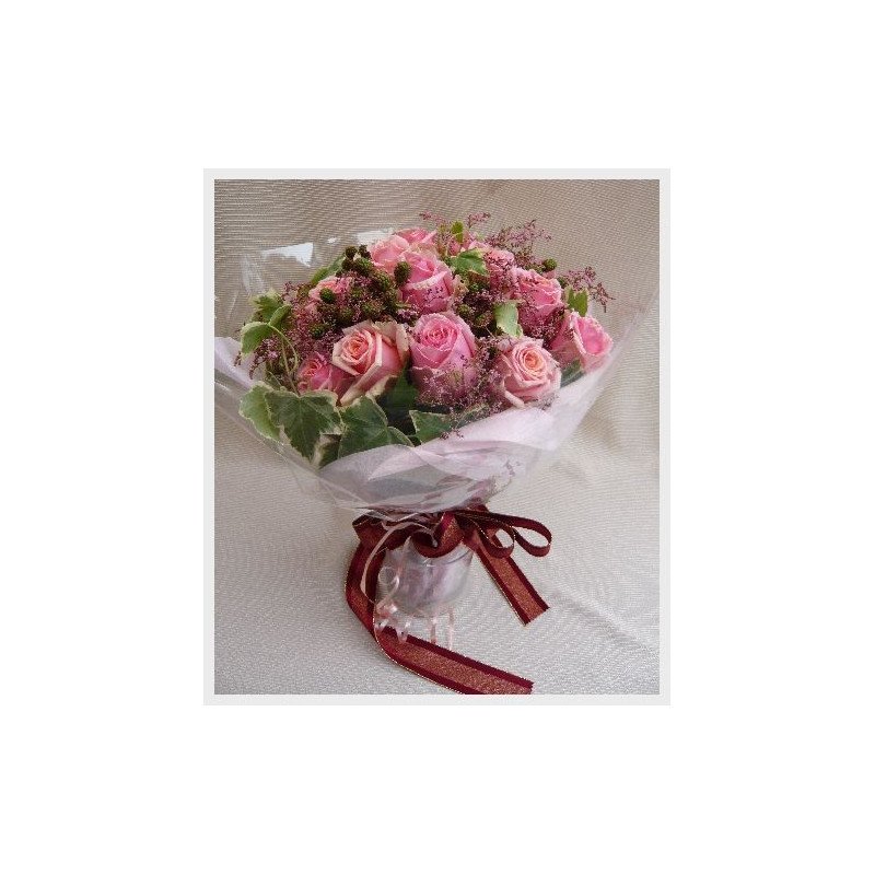 Romantic Rose Charm Bouquet of Flowers | Fresh Flowers Online Romantic Rose Charm