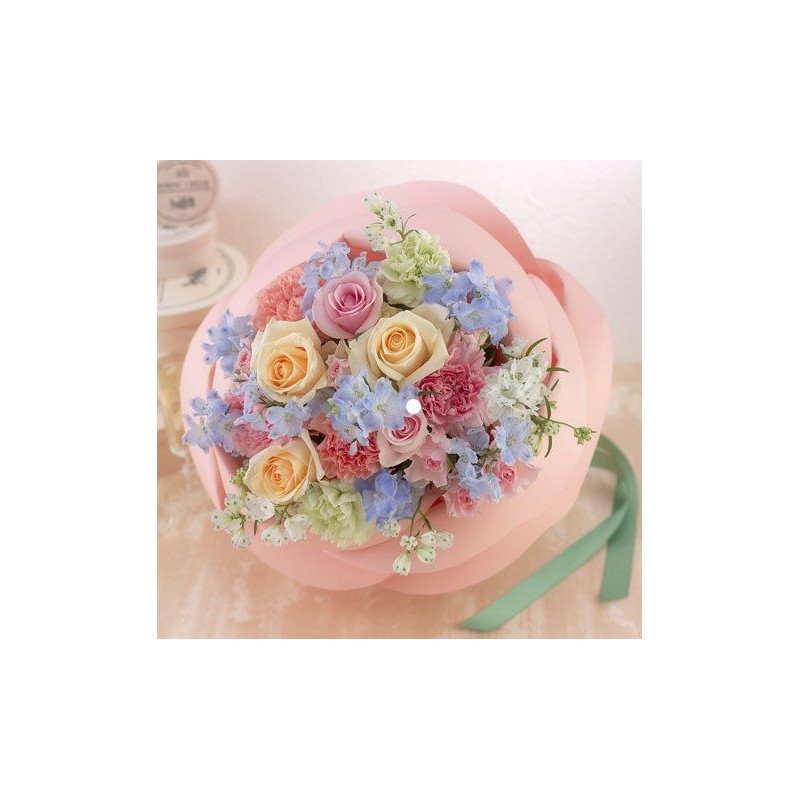 🌸 Bouquet Summary – Pastel Elegance Bouquet Summary – Pastel Elegance