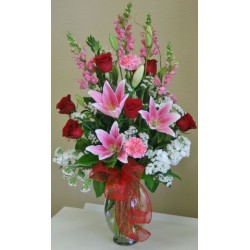 VASE OF FOLWERS 25