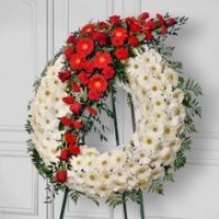 Sympathy Flowers Wreath 14