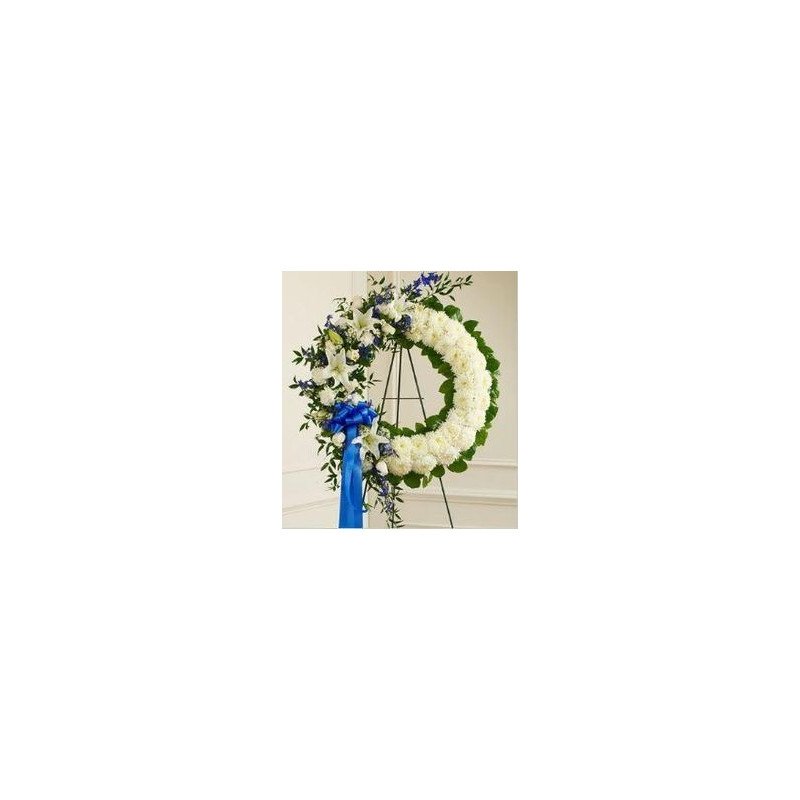 Sympathy Flowers Wreath 19