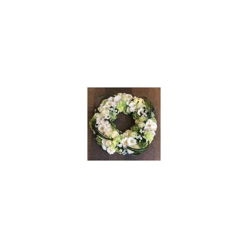 Sympathy Flowers Wreath 20