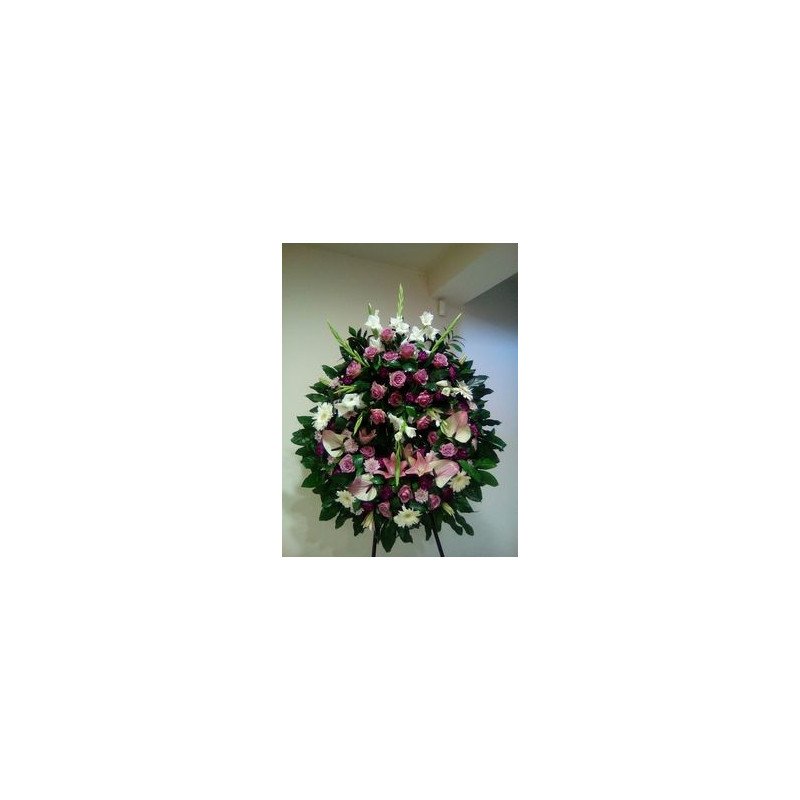 Sympathy Flowers Wreath 20